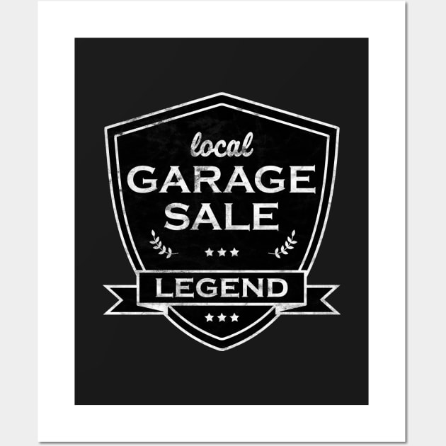 Garage Sale Legend Logo Wall Art by HotHibiscus